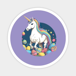 Easter Unicorn Magnet